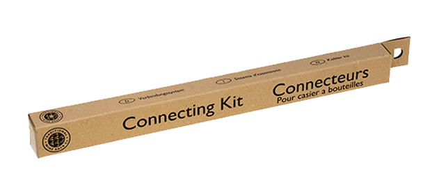 a wine rack connecting kit