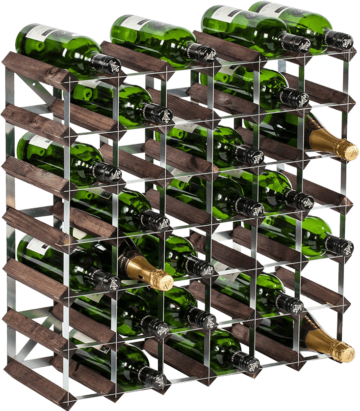 A Traditional Wine Rack